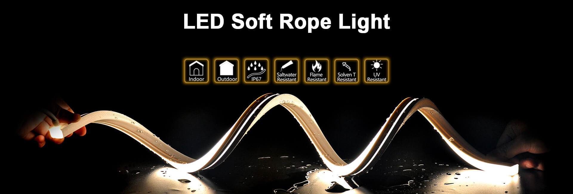 Tekhol LED rope light BANNER